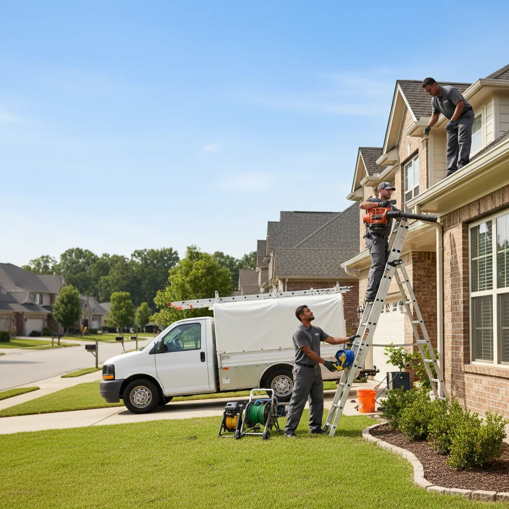 Home Gutter Service in Tryon, OK near me